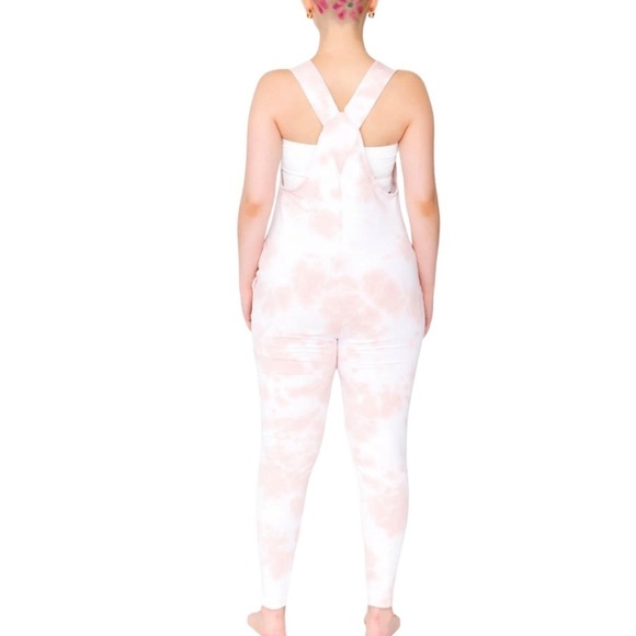 Smash & Tess  Pink Tie Dye Romperall - Picture 5 of 15